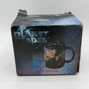 Vintage Y2K Neca Planet Of The Apes Mug Tim Burton Michael Clark Duncan Tim Roth